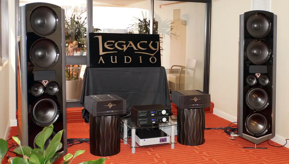 Sistema de escucha en una exhibición Hi-Fi