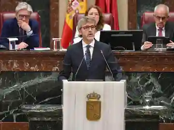 El consejero de Economía, Hacienda y Fondos Europeos, Luis Alberto Marín El consejero de Economía, Hacienda y Fondos Europeos, Luis Alberto Marín