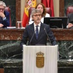 El consejero de Economía, Hacienda y Fondos Europeos, Luis Alberto Marín