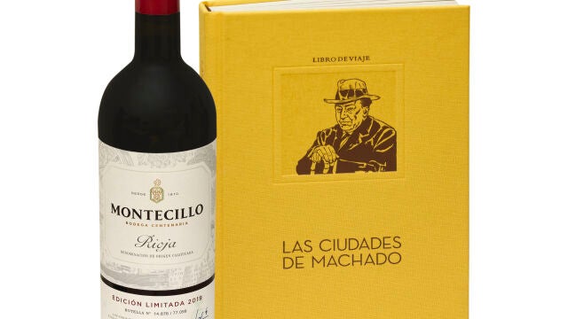 Bodegas Montecillo Edición Limitada 2019 marida el título Las ciudades de Machado en un exclusivo pack solo disponible en librería La Mistral hasta fin de existencias