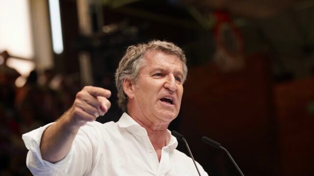 El líder del PP, Alberto Núñez Feijóo 