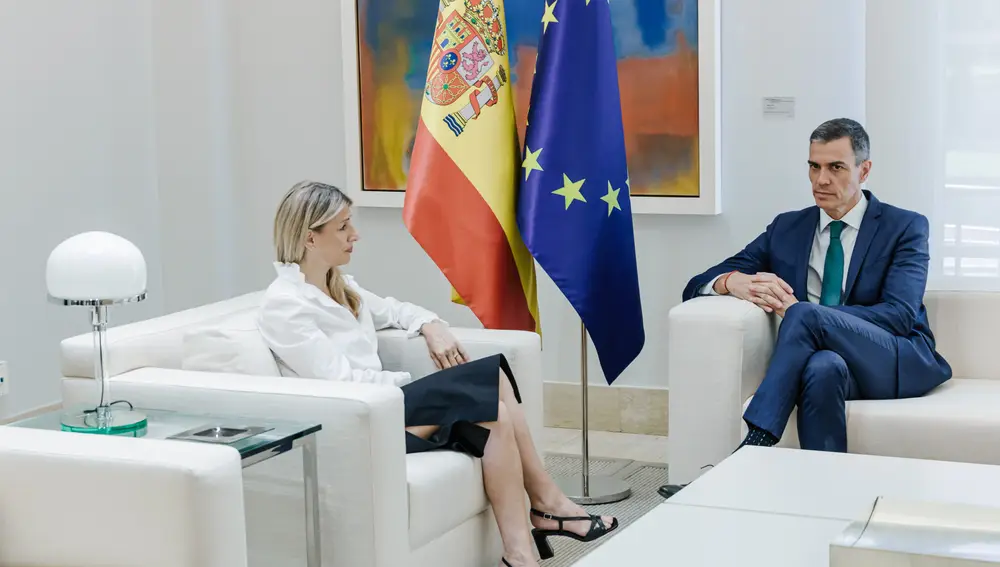 Pedro Sánchez y Yolanda Díaz se reúnen tras la crisis por el caso de Santos Cerdán