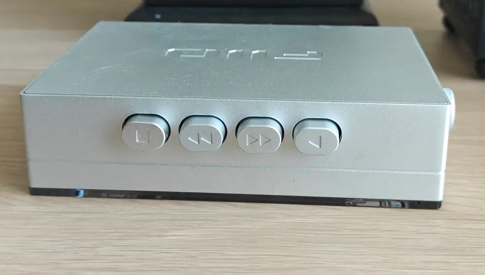 Detalle de la botonera, muy satisfactoria de usar