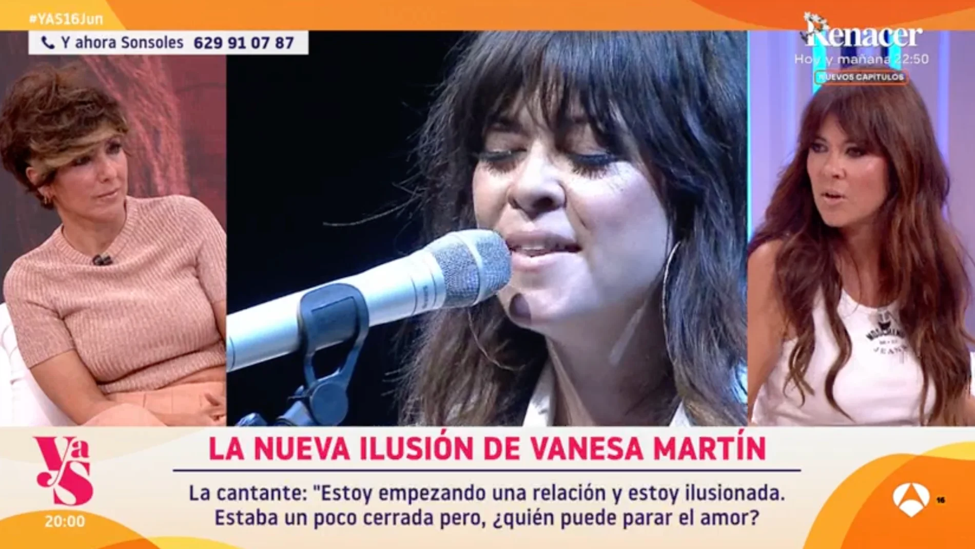 Captura de Vanesa Martín en 'Y ahora Sonsoles'