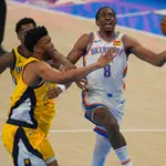 Jalen Williams fue una pesadilla para la defensa de los Pacers