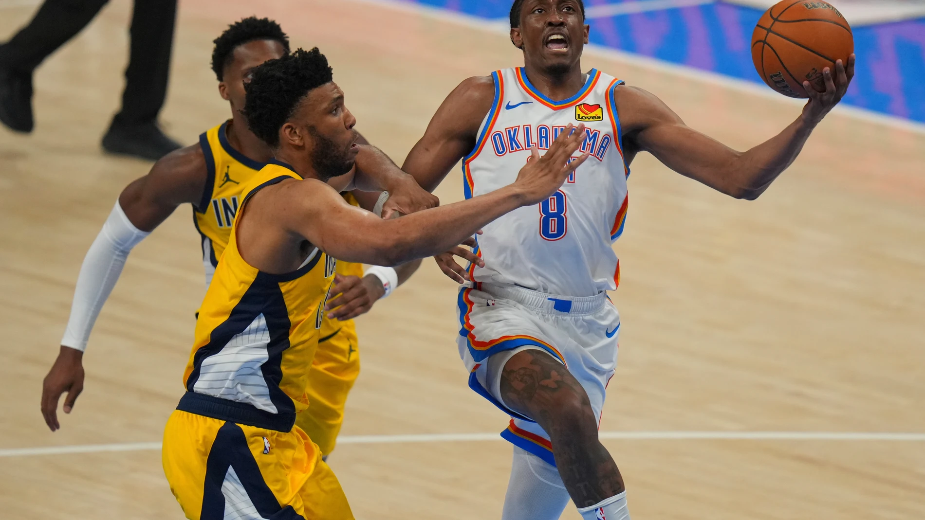 Jalen Williams fue una pesadilla para la defensa de los Pacers
