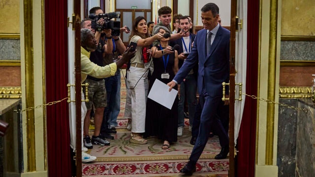 Sesión de control al Gobierno en el Congreso de los Diputados. Comparece el presidente del Gobierno, Pedro Sánchez. 