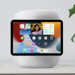 Concepto del hub para el hogar de Apple, el "HomePad"