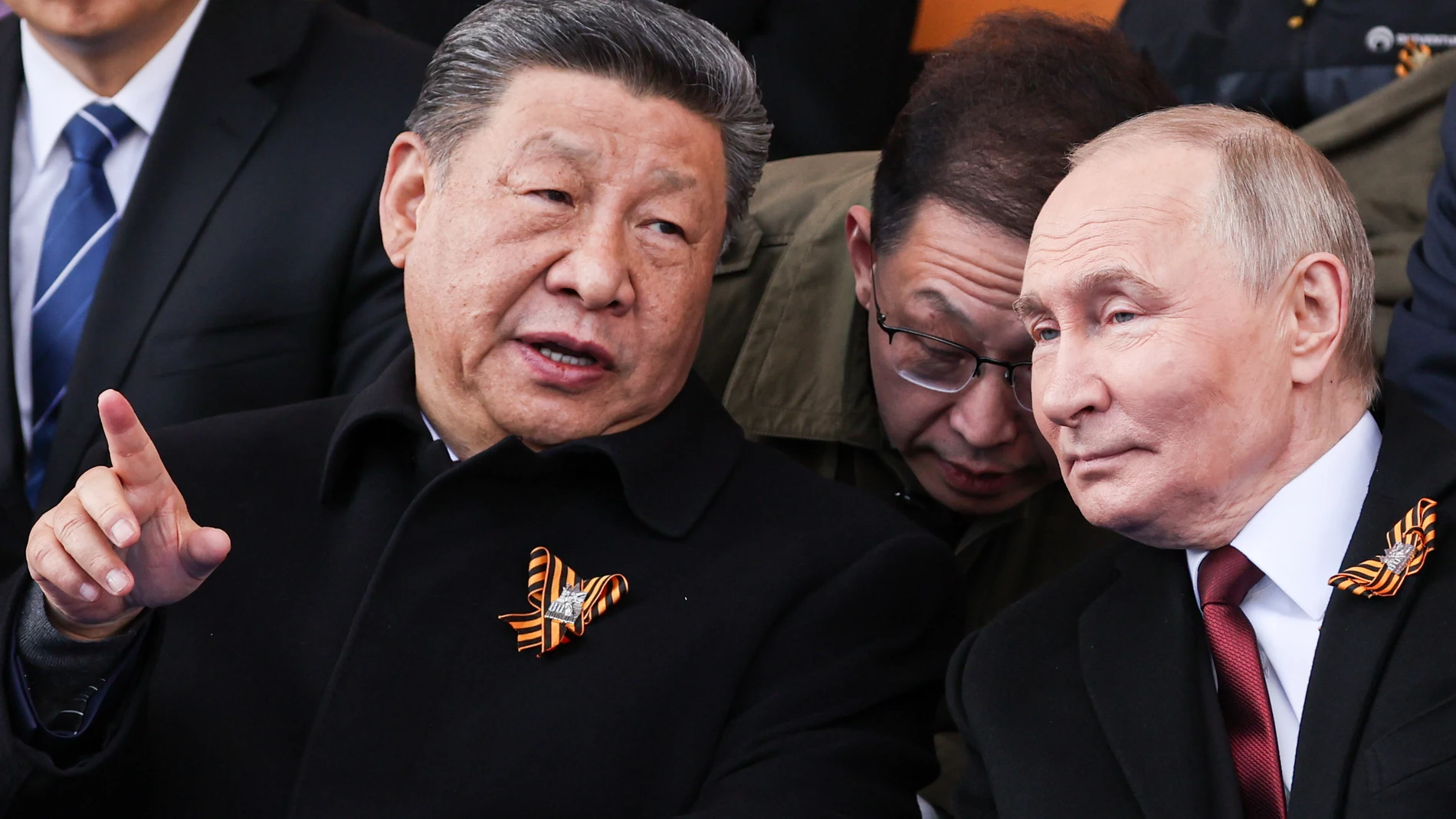 Los presidentes de Rusia y China, Vladimir Putin y Xi Jinping, respectivamente.Europa Press/Contacto/Vyacheslav Prokofyev09/05/2025 ONLY FOR USE IN SPAIN