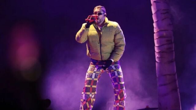 El cantante Bad Bunny, en una fotografía de archivo El cantante Bad Bunny, en una fotografía de archivo