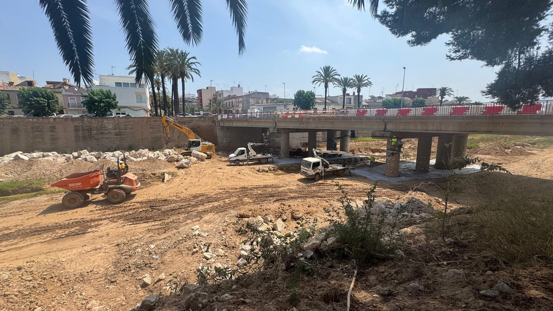 La Generalitat finalizará este verano las obras de reparación de las infraestructuras locales de Algemesí REMITIDA / HANDOUT por Generalitat Valenciana Fotografía remitida a medios de comunicación exclusivamente para ilustrar la noticia a la que hace referencia la imagen, y citando la procedencia de la imagen en la firma 20/06/2025