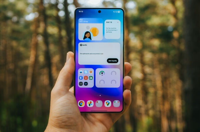 La pantalla de un smartphone Android