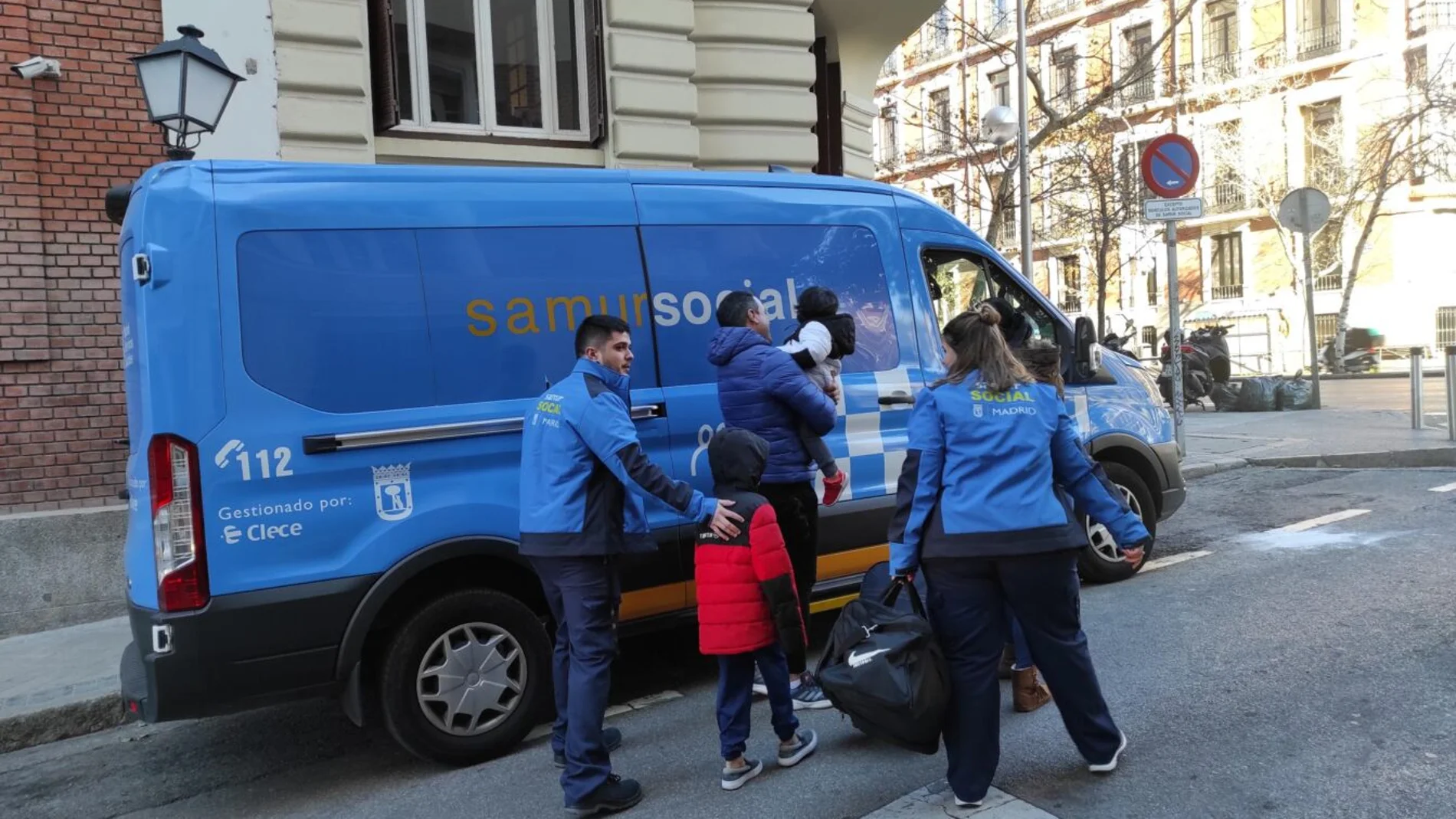 Atención a familia del Samur Social