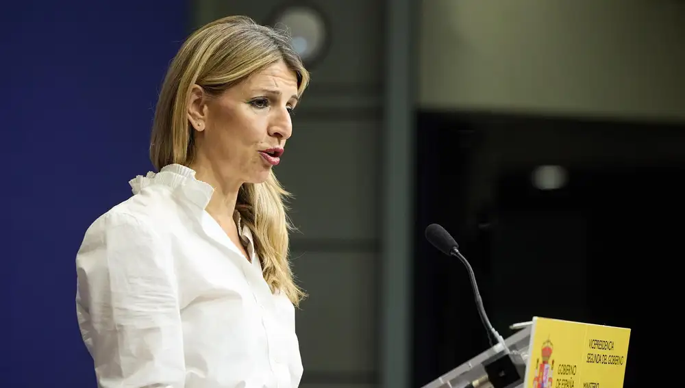 Economía.- Yolanda Díaz dice que la reducción de jornada se aprobará en el Congreso pese al rechazo de PP, Vox y Junts