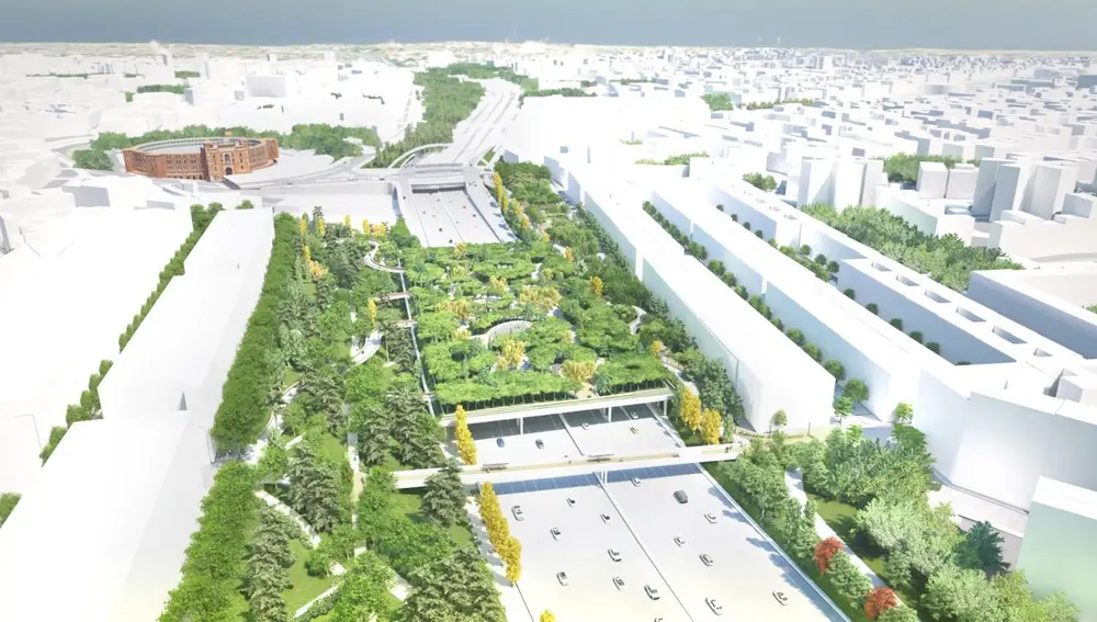 MADRID.-Arracan el lunes los trabajos previos de Parque Ventas con corte nocturno en el tronco central de la M-30