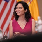Ayuso, ayer, en Miami