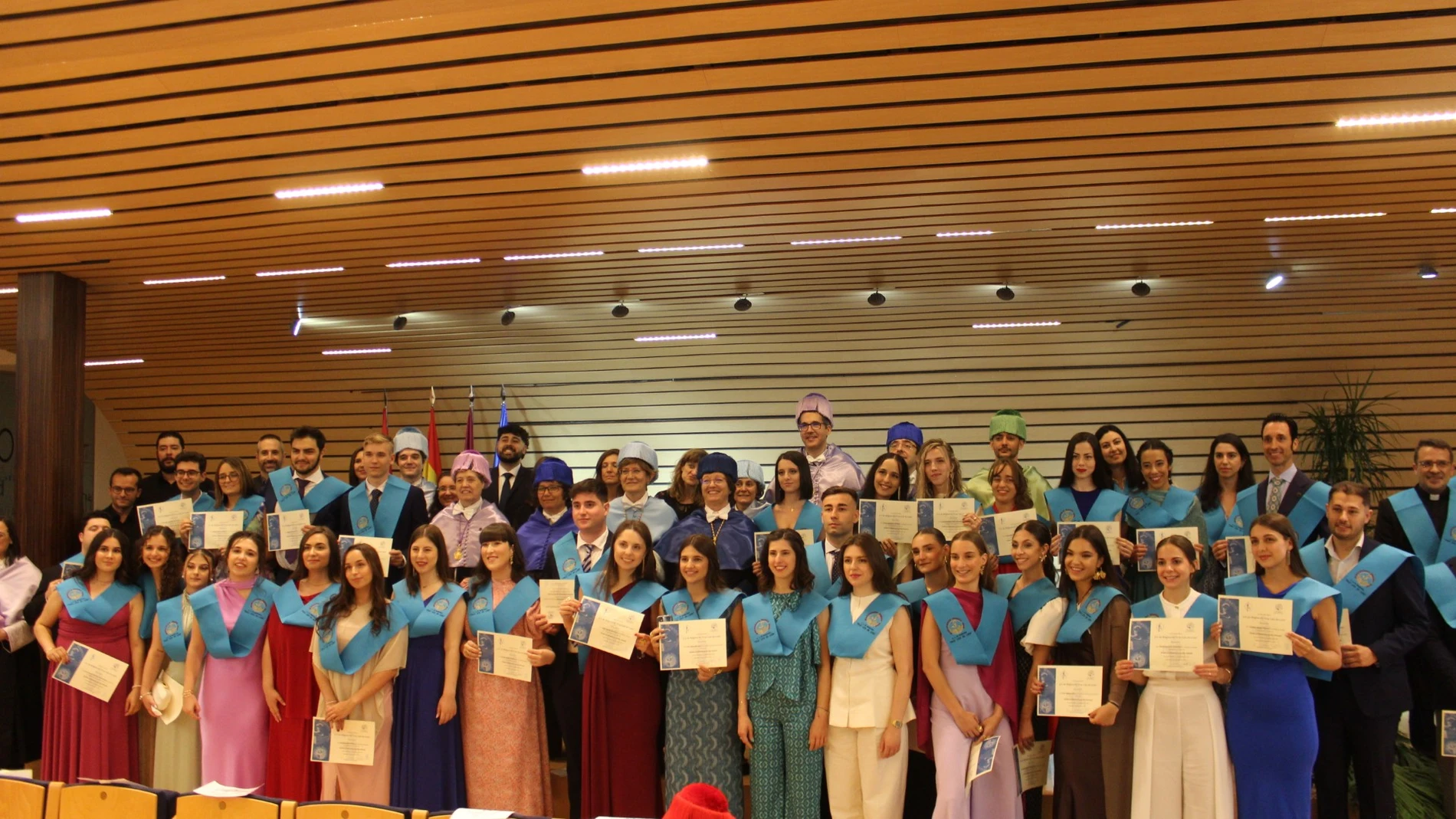 Graduación de los alumnos del centro adscrito de la UCAV, EUM Fray Luis de León