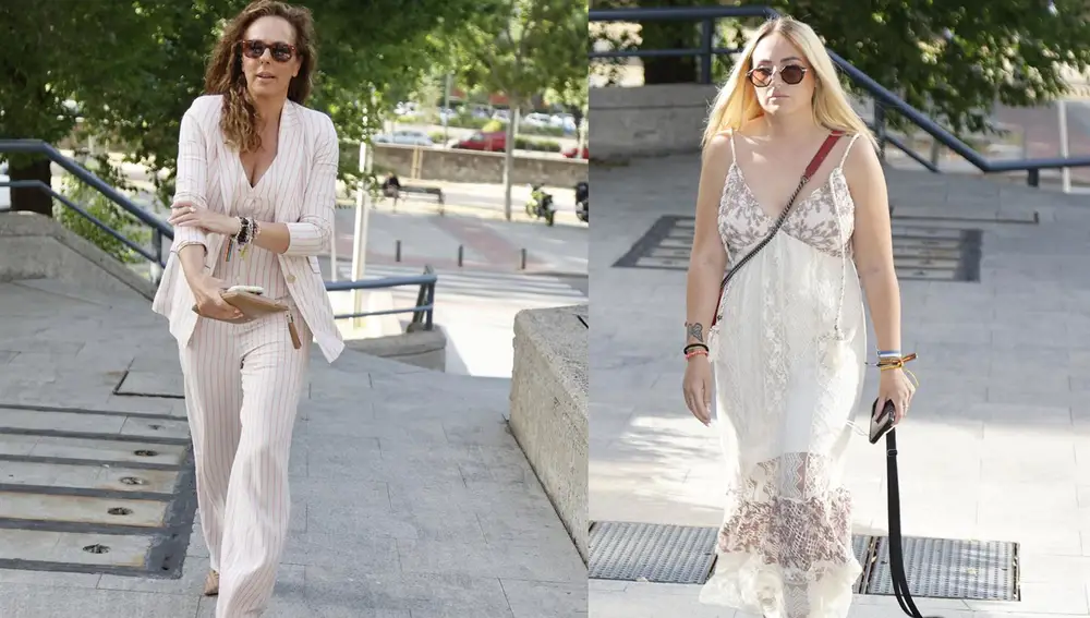 Rocío Carrasco y Rocío Flores, nuevo cara a cara ante el juez: el motivo y las imágenes de su reencuentro