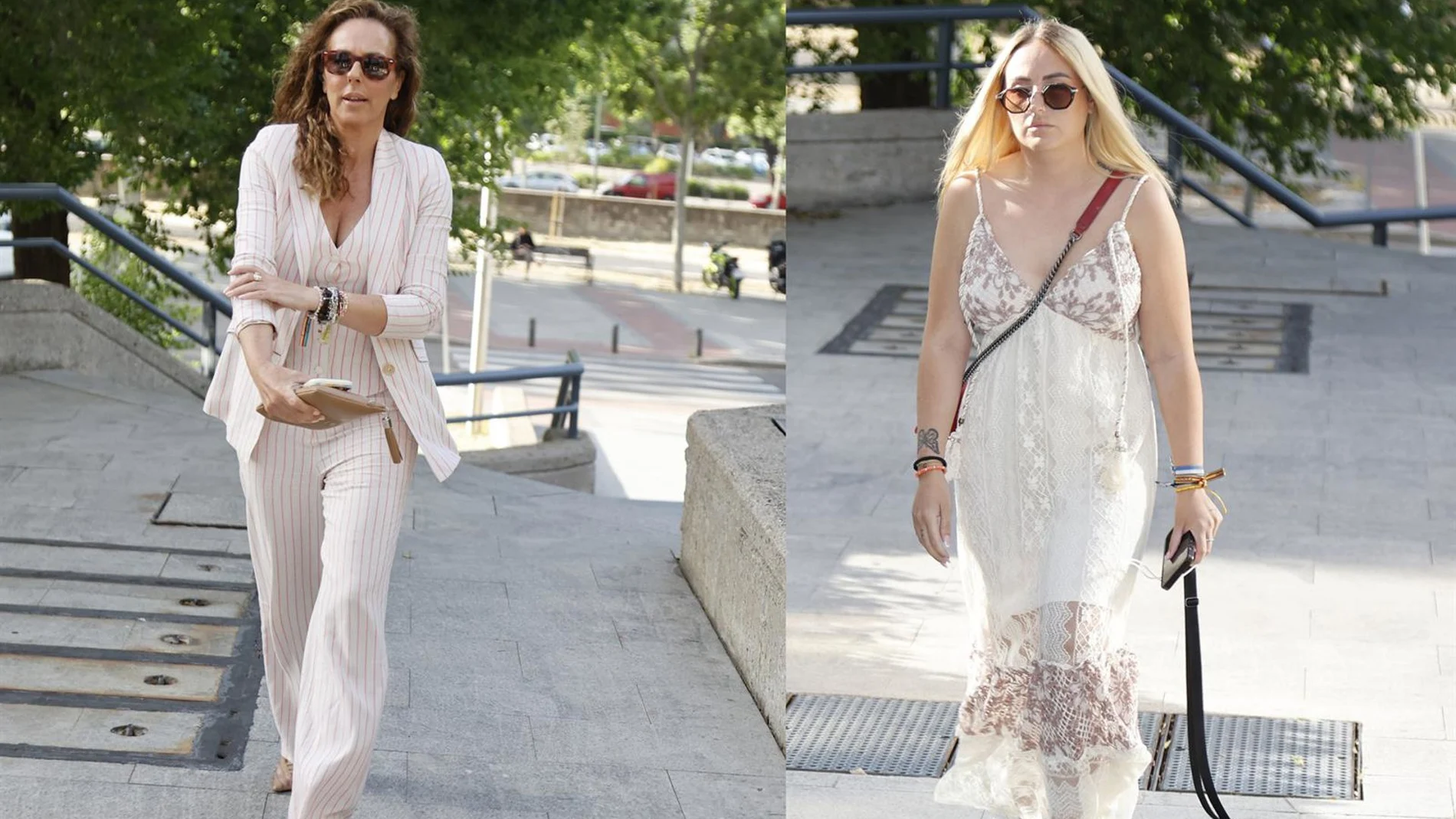 Rocío Carrasco y Rocío Flores, nuevo cara a cara ante el juez: el motivo y las imágenes de su reencuentro