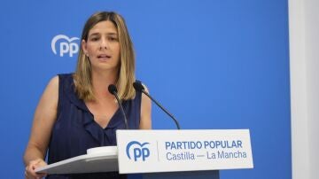 La secretaria general del PP de Castilla-La Mancha, Carolina Agudo.