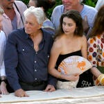 Michael Douglas y su hija Carys, en Mallorca