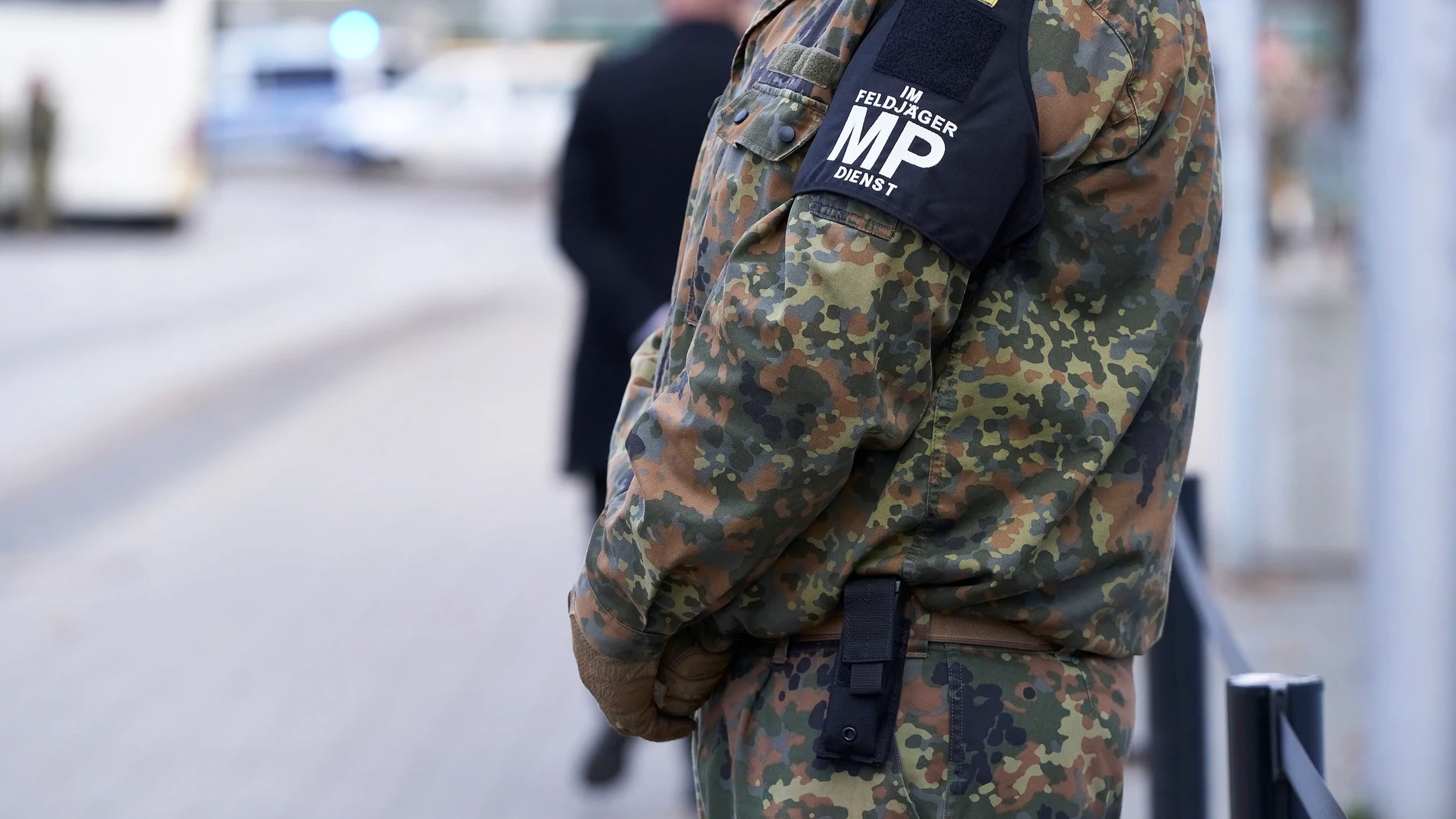 (Foto de ARCHIVO) November 12, 2024, Hannover, Nierdersachsen, Deutschland: Feldjäger beim Feierlichen Gelöbnis zum Gründungstag der Bundeswehr auf dem Platz der Menschenrechte vor dem Neuen Rathaus. Hannover, 12.11.2024. Europa Press/Contacto/Ulrich Stamm 12/11/2024 ONLY FOR USE IN SPAIN