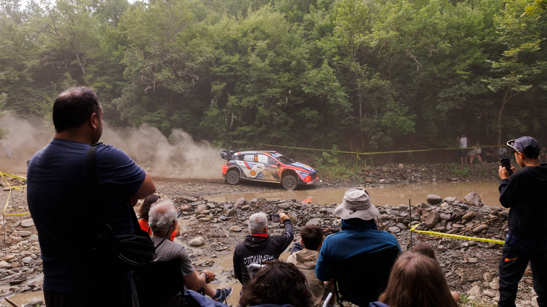 Prueba del Mundial de Rallys
