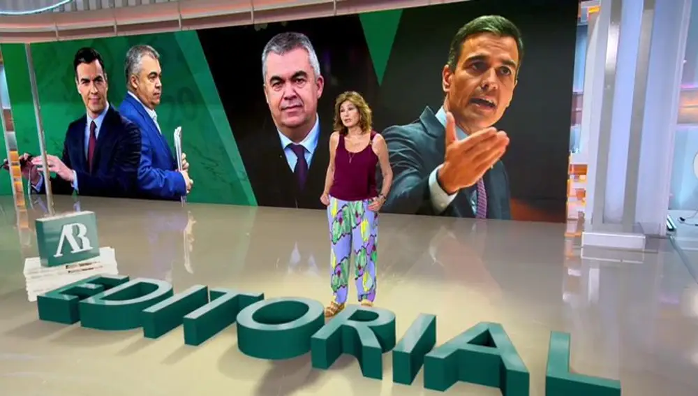 El demoledor editorial de Ana Rosa Quintana contra Santos Cerdán