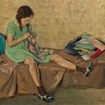 "Le Toillete" del pintor Lorenzo Aguirre se expone en el Mubag en "Modernidad y valentía. La colección más íntima de Aguirre"