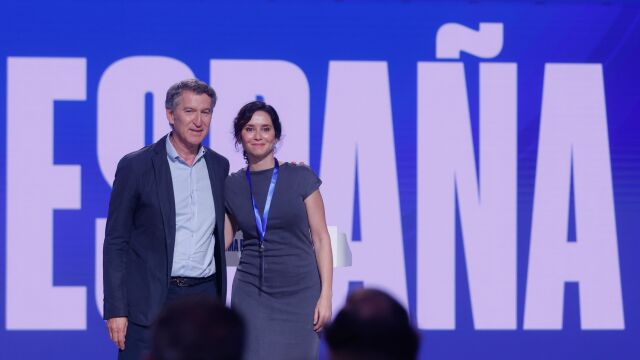 Feijóo y Ayuso comparecen en la clausura del Congreso del PP