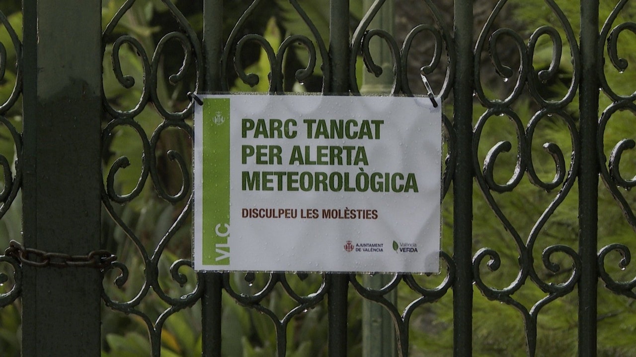 Valencia decreta la suspensión de las clases en los 19 colegios ubicados en zonas inundables