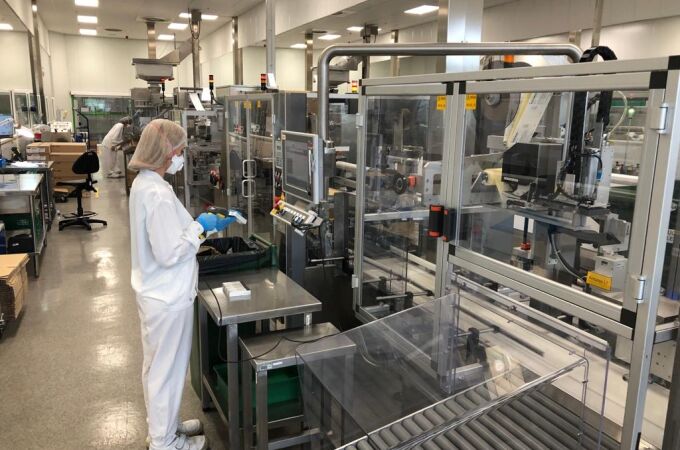Plantas de producción de medicamentos Española