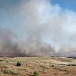 Asciende a Nivel 2 un incendio forestal originado en Méntrida (Toledo), limítrofe con la Comunidad de Madrid