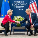 Economía-AMP.-Von der Leyen y Trump se reunirán el domingo en Escocia en la recta final de sus negociaciones comerciales