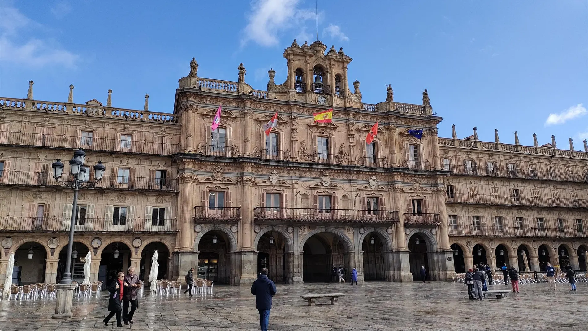 Fútbol/Selección.- Salamanca instalará una pantalla gigante en la Plaza Mayor para ver la final de la Eurocopa Femenina