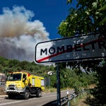 Despliegue de 101 militares y 47 medios de la UME en el incendio del sur de Ávila