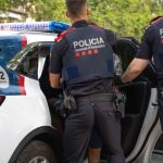 Detención de los Mossos d'Esquadra 