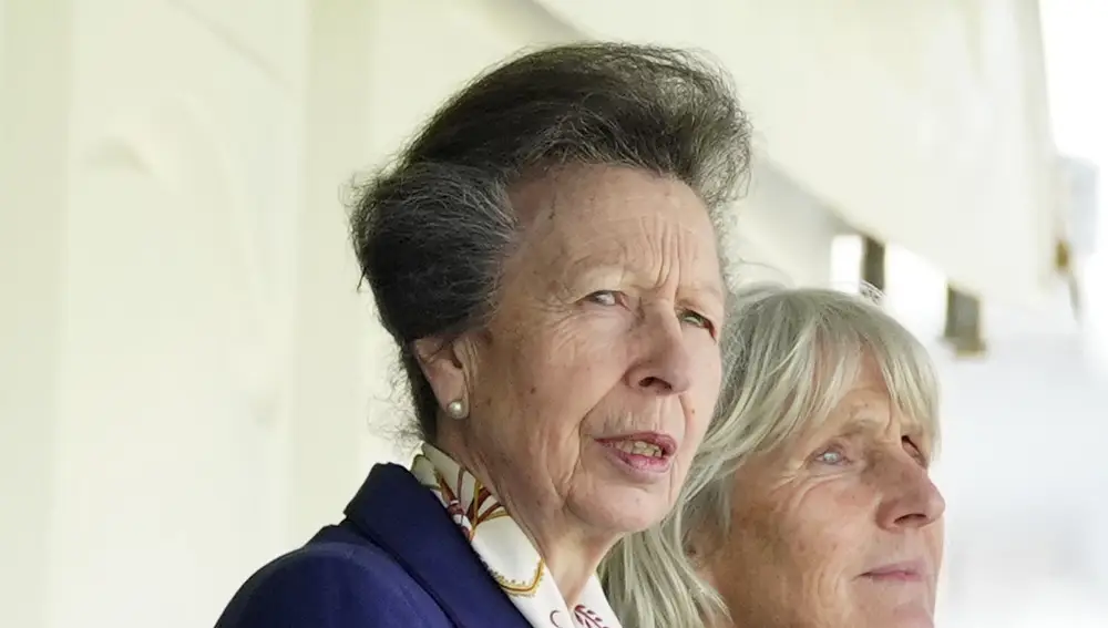 Ana de Inglaterra, en un reciente acto oficial