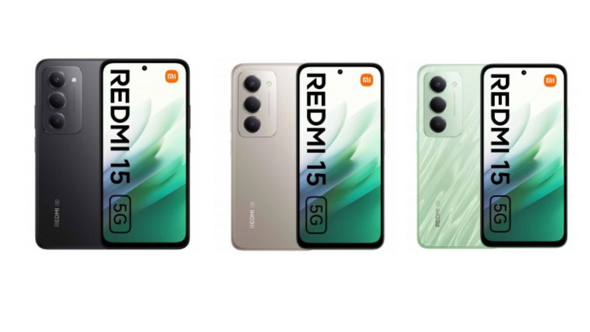 El nuevo Redmi 15 5G llega en tres acabados distintos