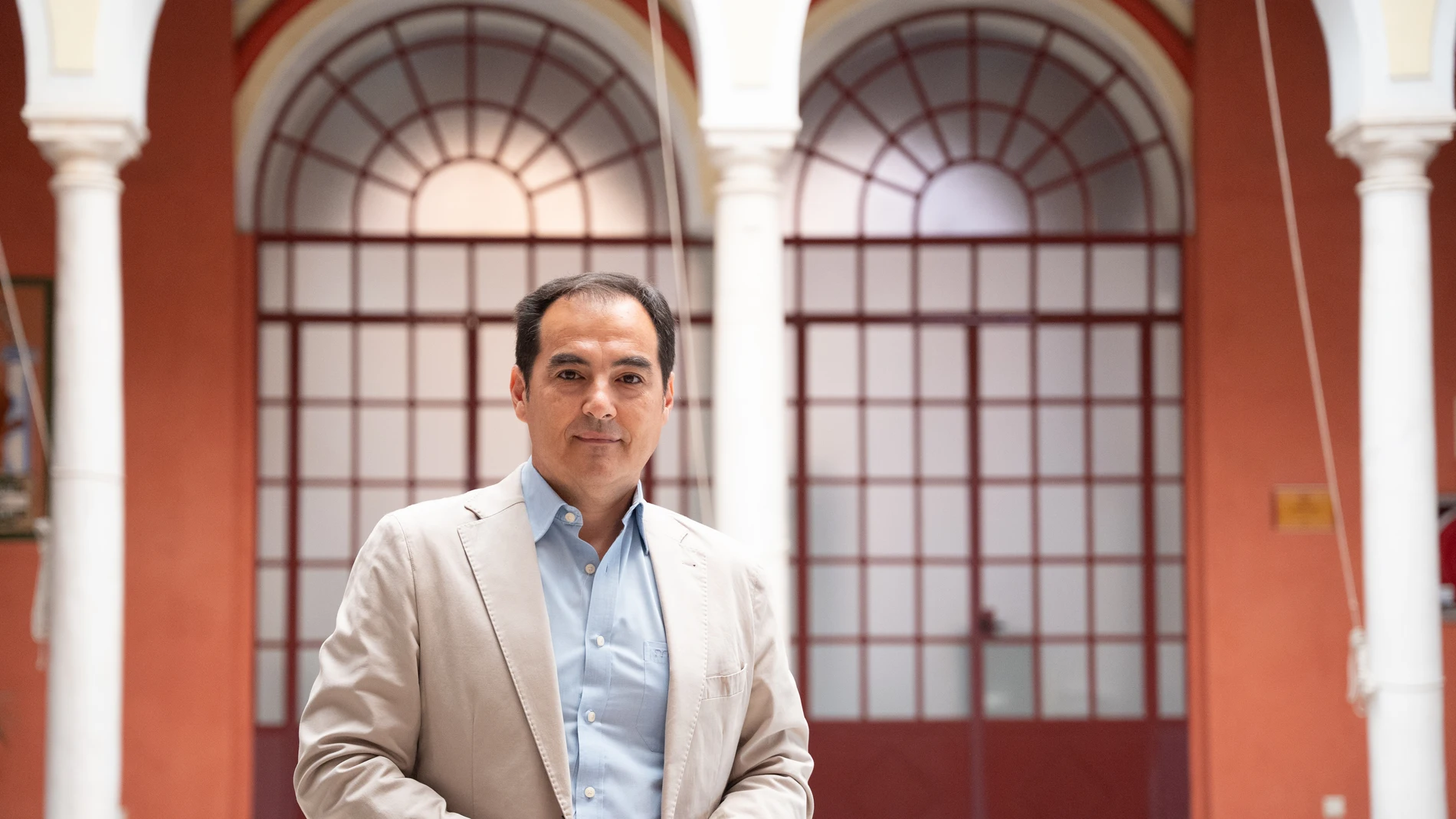 El consejero de Justicia de la Junta de Andalucía, José Antonio Nieto, durante la entrevista concedida a Europa Press. A 31 de julio de 2025, en Sevilla (Andalucía, España).31 JULIO 2025María José López / Europa Press31/07/2025
