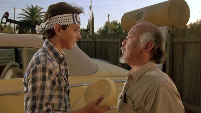 Las enseñanzas del señor Miyagi no pueden perderse