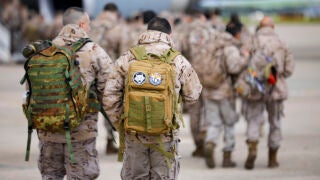 Personal del Ej&eacute;rcito del Aire y del Espacio integrante del Destacamento A&eacute;reo T&aacute;ctico Vilkas