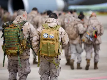 Personal del Ejército del Aire y del Espacio integrante del Destacamento Aéreo Táctico Vilkas Personal del Ejército del Aire y del Espacio integrante del Destacamento Aéreo Táctico Vilkas