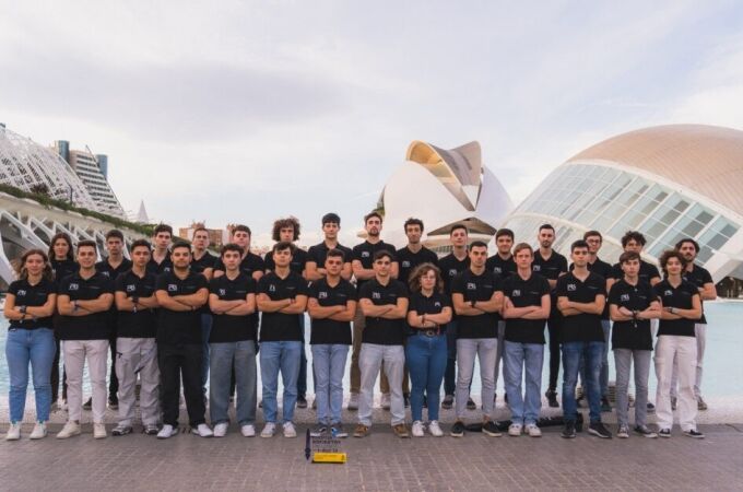 Integrantes delequipo Faraday Rocketry UPV