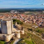 Vista aérea de la localidad vallisoletana de Íscar