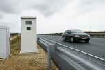 Radar en una autovia española