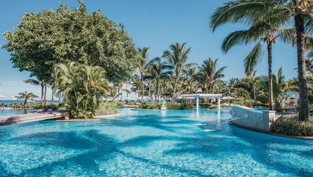 Piscina en Sugar Beach 