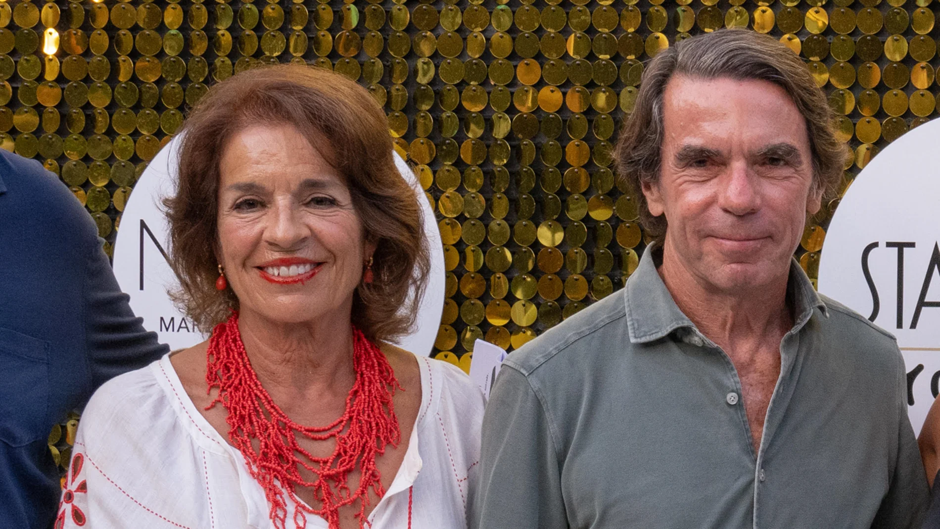 Ana Botella y José María Aznar en Starlite