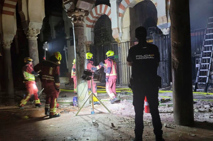 Imagen del interior de la Mezquita de Córdoba