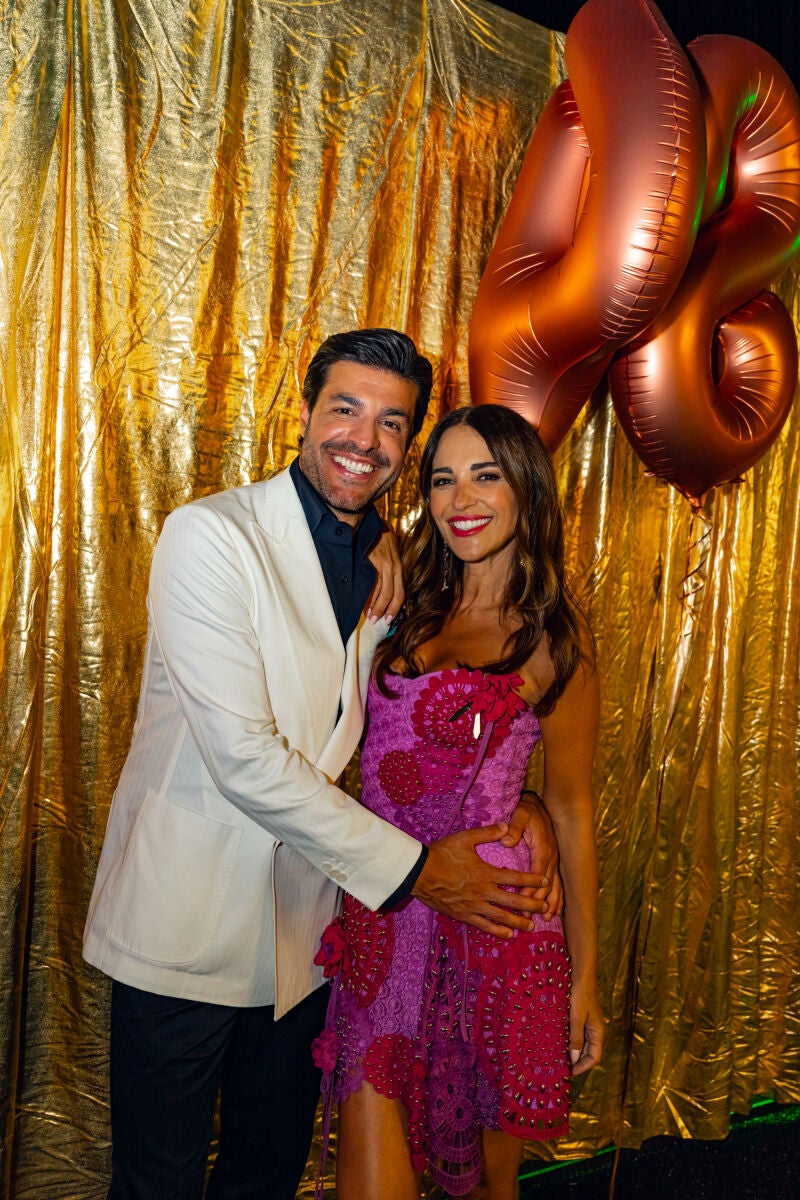 Paula Echevarría con Miguel Torres. 